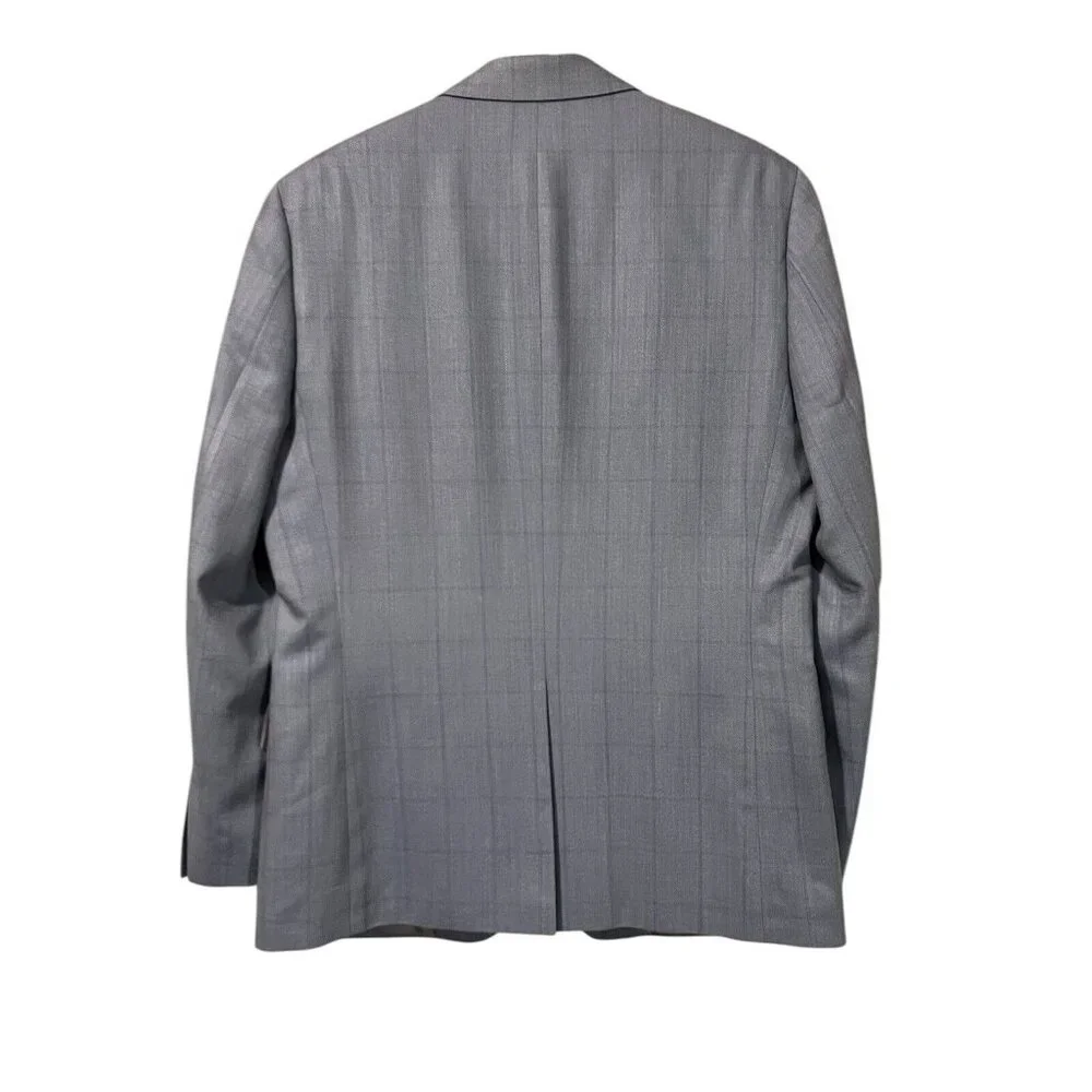 Lauren Ralph Lauren Blazer Men’s 40R‎ Blue Silk Wool Blend Career Classic
